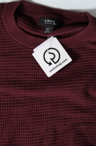 Ανδρικό πουλόβερ Smog, Μέγεθος XL, Χρώμα Κόκκινο, Τιμή 6,28 €