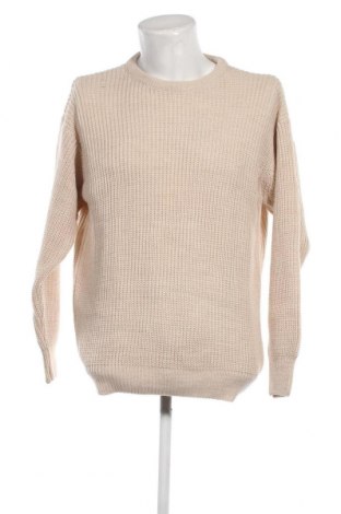 Мъжки пуловер Trendyol, Размер M, Цвят Бежов, Цена 21,60 лв.