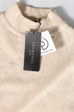 Мъжки пуловер Trendyol, Размер S, Цвят Екрю, Цена 18,72 лв.