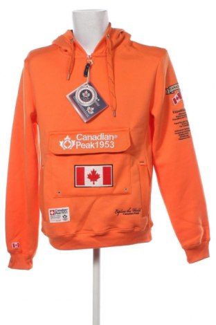 Herren Sweatshirt Canadian Peak, Größe L, Farbe Orange, Preis € 49,45