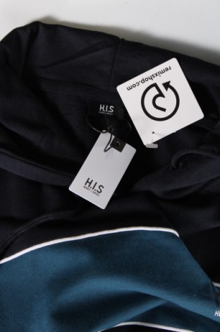 Herren Sweatshirt H.I.S, Größe L, Farbe Blau, Preis 14,23 €