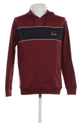 Herren Sweatshirt H.I.S, Größe M, Farbe Rot, Preis € 11,62