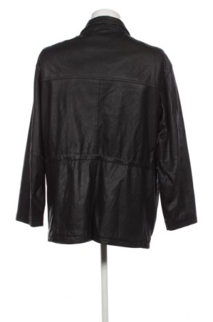 Ανδρικό δερμάτινο μπουφάν, Μέγεθος L, Χρώμα Μαύρο, Τιμή 22,50 €