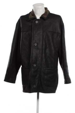 Pánska kožená bunda , Veľkosť XL, Farba Čierna, Cena  44,29 €