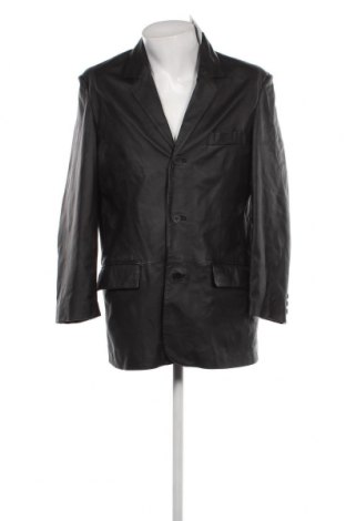 Ανδρικό δερμάτινο μπουφάν Casual Clothes Company, Μέγεθος M, Χρώμα Μαύρο, Τιμή 43,82 €