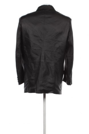 Мъжко кожено яке Casual Clothes Company, Размер M, Цвят Черен, Цена 161,00 лв.