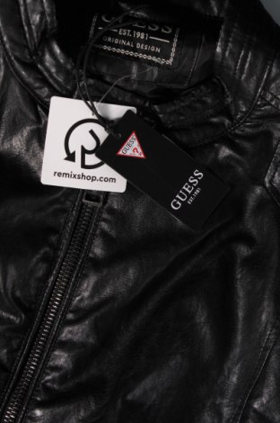 Pánska kožená bunda  Guess, Veľkosť XL, Farba Čierna, Cena  103,60 €