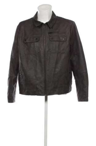Pánska kožená bunda  Kenneth Cole, Veľkosť XL, Farba Sivá, Cena  15,42 €