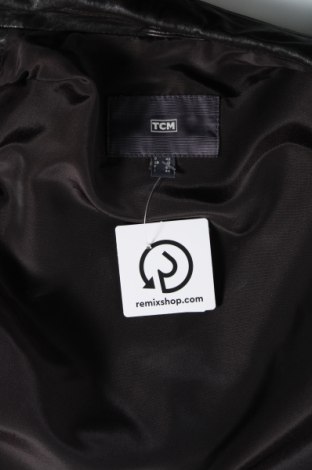 Ανδρικό δερμάτινο μπουφάν TCM, Μέγεθος S, Χρώμα Μαύρο, Τιμή 58,25 €
