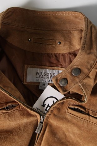 Pánská kožená bunda  Wilsons Leather, Velikost M, Barva Hnědá, Cena  3 573,00 Kč