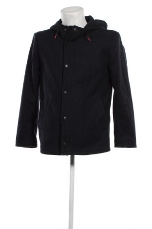 Мъжко палто H&M L.O.G.G., Размер S, Цвят Син, Цена 29,44 лв.
