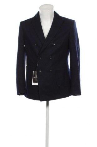 Мъжко палто Jack & Jones, Размер L, Цвят Син, Цена 73,80 лв.
