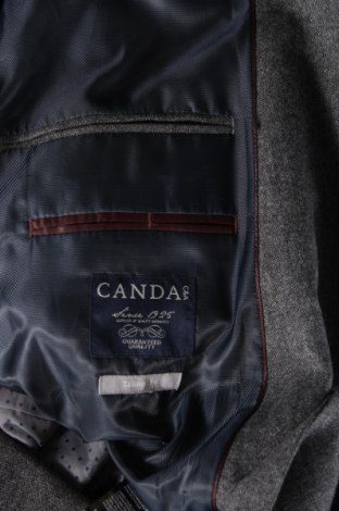 Ανδρικό σακάκι Canda, Μέγεθος L, Χρώμα Γκρί, Τιμή 8,71 €