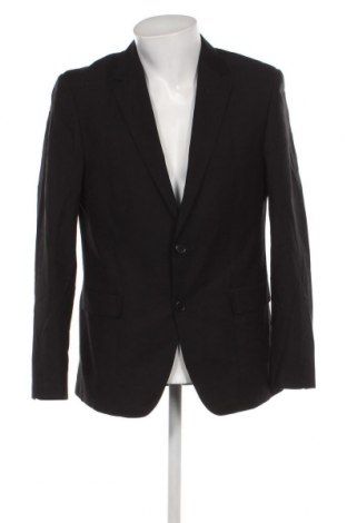 Ανδρικό σακάκι Dressmann, Μέγεθος L, Χρώμα Μαύρο, Τιμή 6,92 €