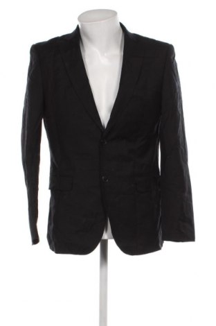 Ανδρικό σακάκι Dressmann, Μέγεθος L, Χρώμα Μαύρο, Τιμή 6,12 €