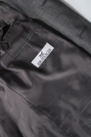Ανδρικό σακάκι Jim Spencer, Μέγεθος L, Χρώμα Γκρί, Τιμή 7,62 €