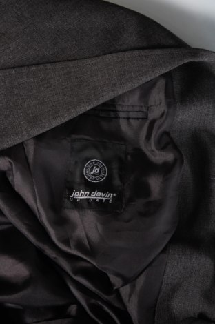Ανδρικό σακάκι John Devin, Μέγεθος M, Χρώμα Γκρί, Τιμή 7,62 €