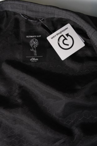Ανδρικό σακάκι S.Oliver Black Label, Μέγεθος M, Χρώμα Γκρί, Τιμή 50,10 €