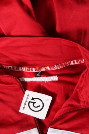 Ανδρική αθλητική ζακέτα, Μέγεθος 3XL, Χρώμα Κόκκινο, Τιμή 21,23 €
