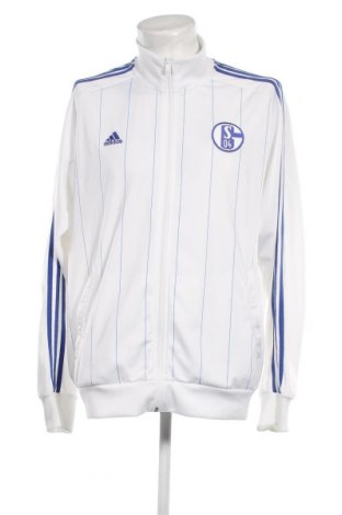 Ανδρική αθλητική ζακέτα Adidas, Μέγεθος XL, Χρώμα Λευκό, Τιμή 33,40 €