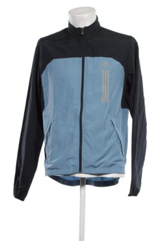 Ανδρική αθλητική ζακέτα Adidas, Μέγεθος M, Χρώμα Μπλέ, Τιμή 33,40 €