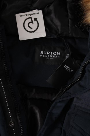 Ανδρικό μπουφάν Burton of London, Μέγεθος M, Χρώμα Μπλέ, Τιμή 33,87 €