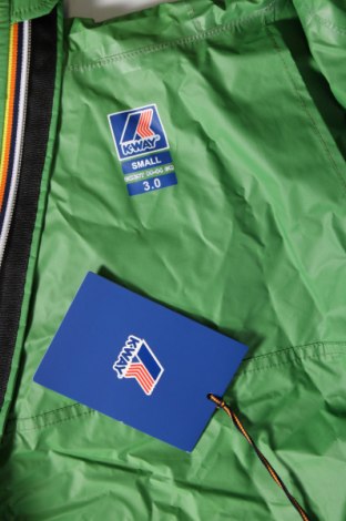 Pánska bunda  K-Way, Veľkosť S, Farba Zelená, Cena  38,85 €