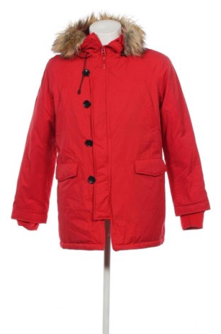 Ανδρικό μπουφάν Oviesse, Μέγεθος L, Χρώμα Κόκκινο, Τιμή 15,82 €