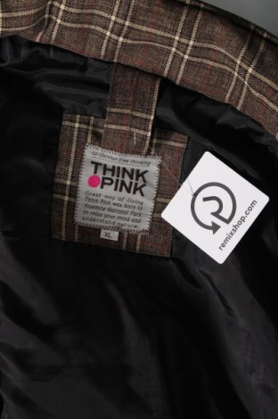 Męska kurtka Think Pink, Rozmiar XL, Kolor Brązowy, Cena 230,81 zł