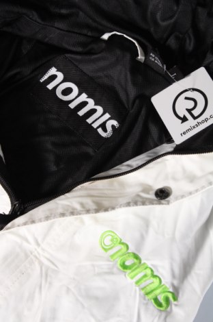Herrenjacke für Wintersports Nomis, Größe L, Farbe Weiß, Preis 19,90 €