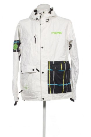 Ανδρικό μπουφάν για χειμερινά σπορ Nomis, Μέγεθος L, Χρώμα Λευκό, Τιμή 16,08 €