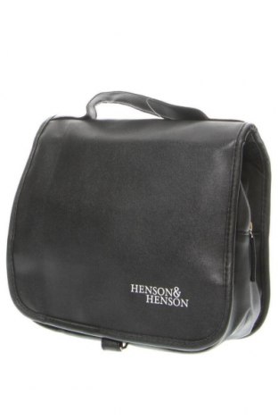 Несесер Henson & Henson, Цвят Черен, Цена 10,54 лв.
