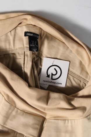 Панталон за бременни H&M Mama, Размер M, Цвят Бежов, Цена 19,53 лв.