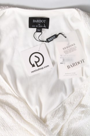 Kleid Bardot, Größe XS, Farbe Weiß, Preis 90,21 €