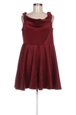 Kleid Boohoo, Größe XXL, Farbe Rot, Preis 21,45 €