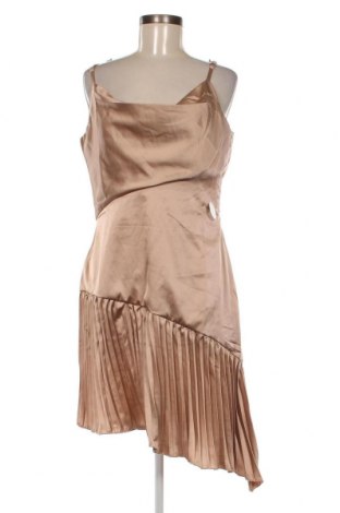 Kleid Chi Chi, Größe L, Farbe Beige, Preis 14,29 €