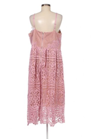 Φόρεμα City Chic, Μέγεθος XXL, Χρώμα Ρόζ , Τιμή 57,53 €
