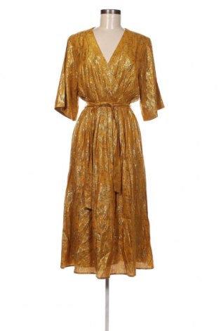 Φόρεμα Des Petits Hauts, Μέγεθος M, Χρώμα Χρυσαφί, Τιμή 36,08 €
