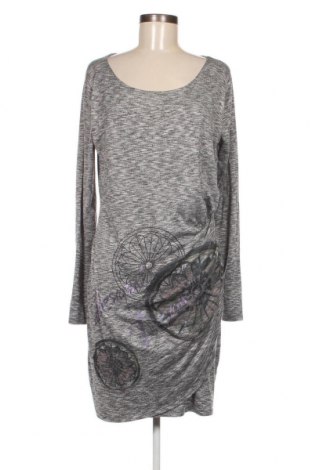 Kleid Desigual, Größe XL, Farbe Grau, Preis € 38,19