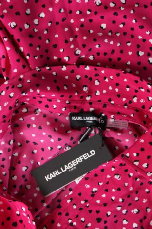 Рокля Karl Lagerfeld, Размер M, Цвят Розов, Цена 340,47 лв.
