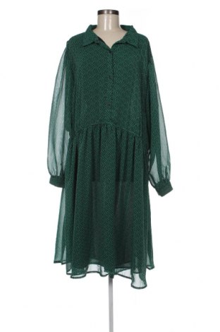 Kleid Ladies Fashion, Größe 4XL, Farbe Grün, Preis 14,83 €