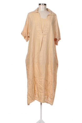 Φόρεμα Lin Passion, Μέγεθος L, Χρώμα Πορτοκαλί, Τιμή 38,79 €