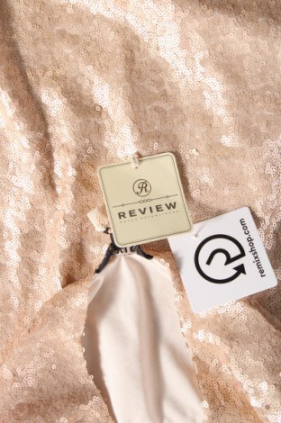 Kleid Review, Größe S, Farbe Beige, Preis 5,12 €