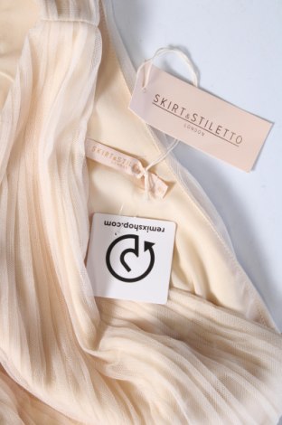 Kleid Skirt & Stiletto, Größe XS, Farbe Beige, Preis € 68,04