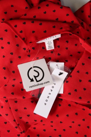 Φόρεμα Topshop, Μέγεθος XS, Χρώμα Κόκκινο, Τιμή 18,93 €