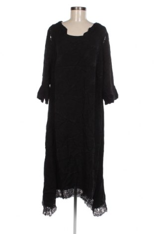 Kleid Ulla Popken, Größe 3XL, Farbe Schwarz, Preis € 70,98