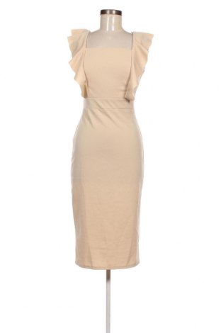 Φόρεμα Wal G, Μέγεθος M, Χρώμα  Μπέζ, Τιμή 24,71 €