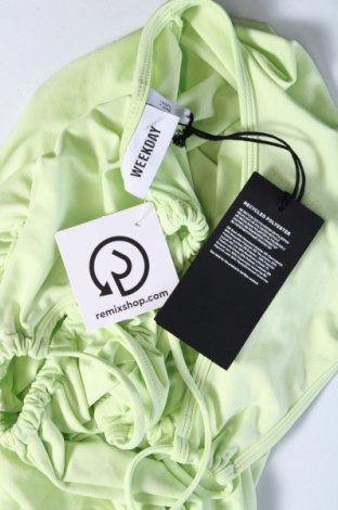 Kleid Weekday, Größe L, Farbe Grün, Preis € 9,81