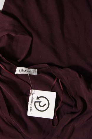 Рокля Zara Knitwear, Размер S, Цвят Лилав, Цена 13,63 лв.