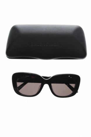 Слънчеви очила Balenciaga, Цвят Черен, Цена 639,00 лв.